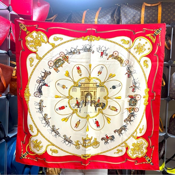Hermes Silk Scarf